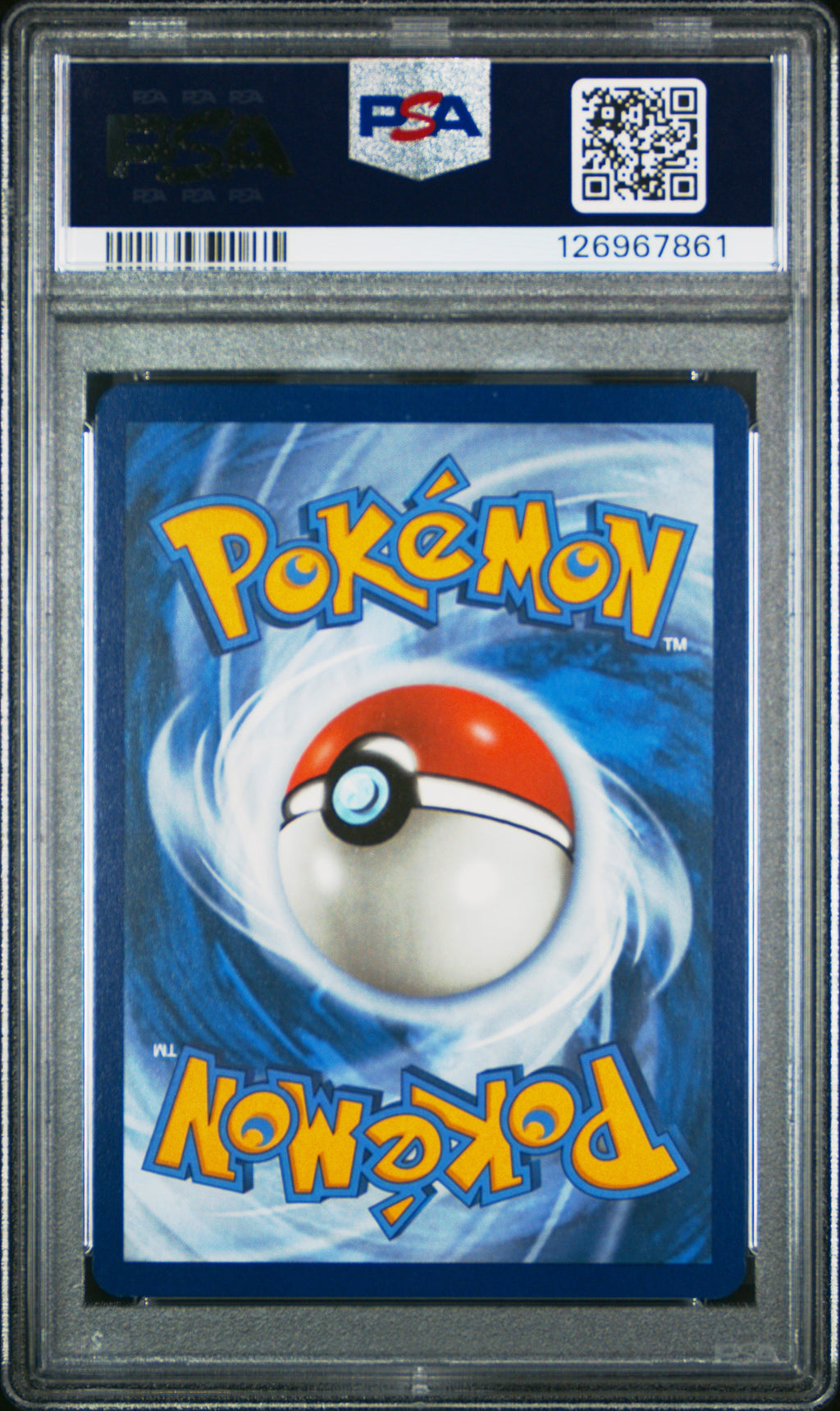 2023 Pokemon Paradox Rift #208 Steelix Illustration Rare PSA 9 - back of slab