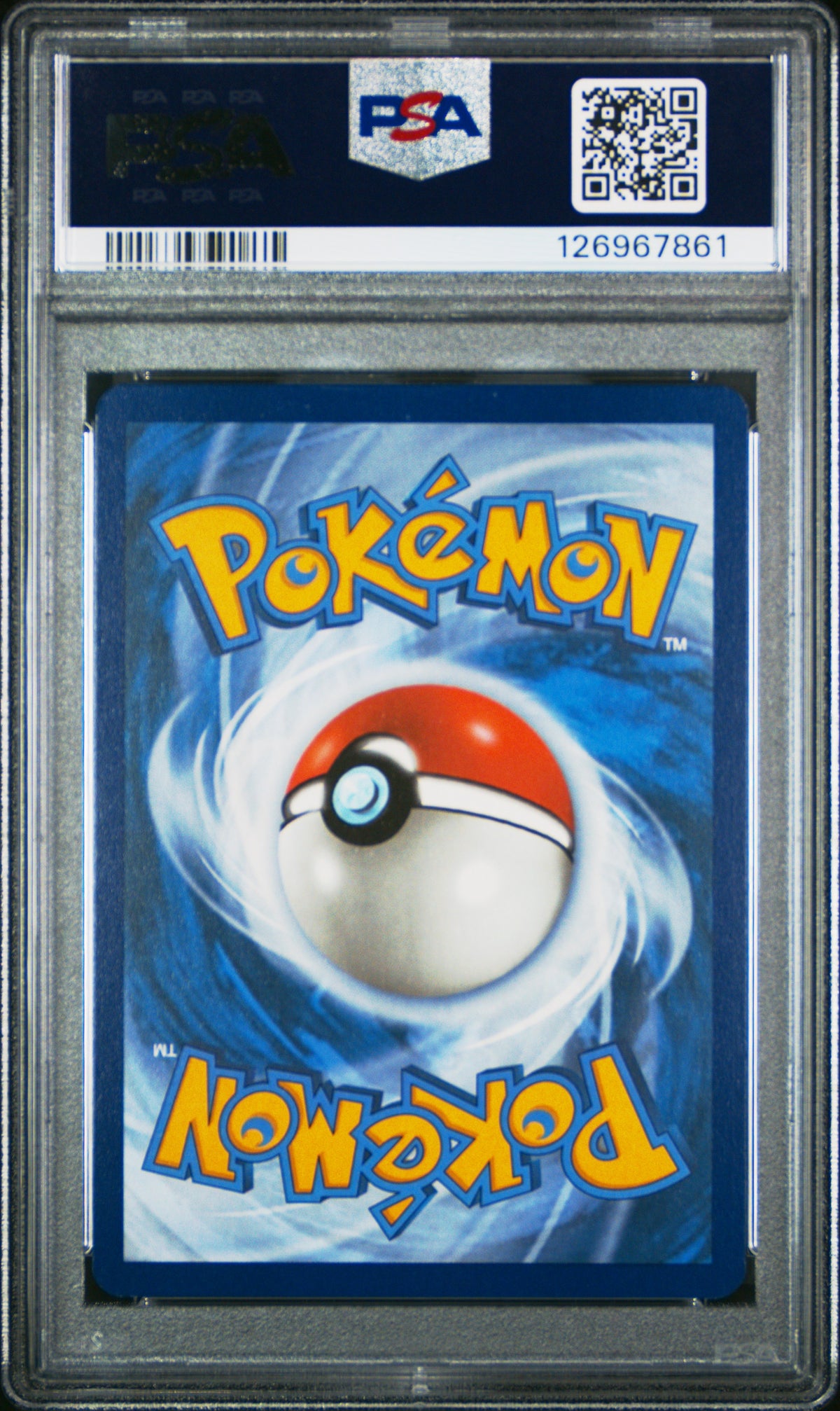 2023 Pokemon Paradox Rift #208 Steelix Illustration Rare PSA 9 - back of slab