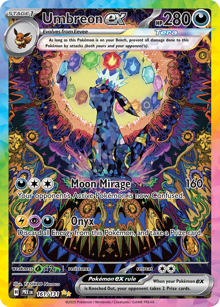 Chase Card Spotlight: Umbreon ex Special Illustration Rare 161/131 from Prismatic Evolutions