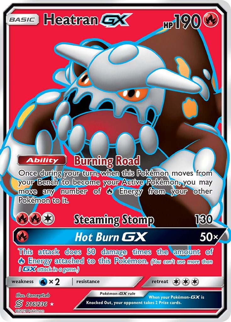 Heatran GX (Full Art)