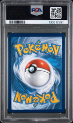2021 Pokemon Chilling Reign #177 Galarian Moltres V Full Art PSA 9 - back of slab