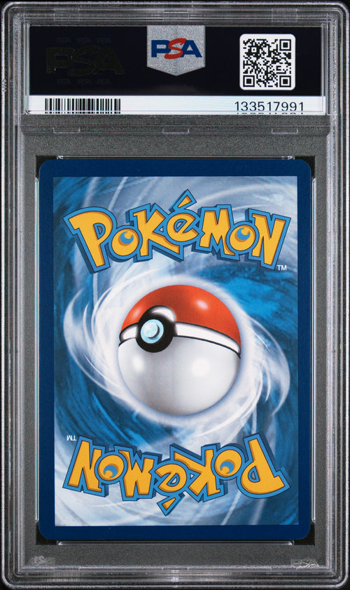2021 Pokemon Chilling Reign #177 Galarian Moltres V Full Art PSA 9 - back of slab