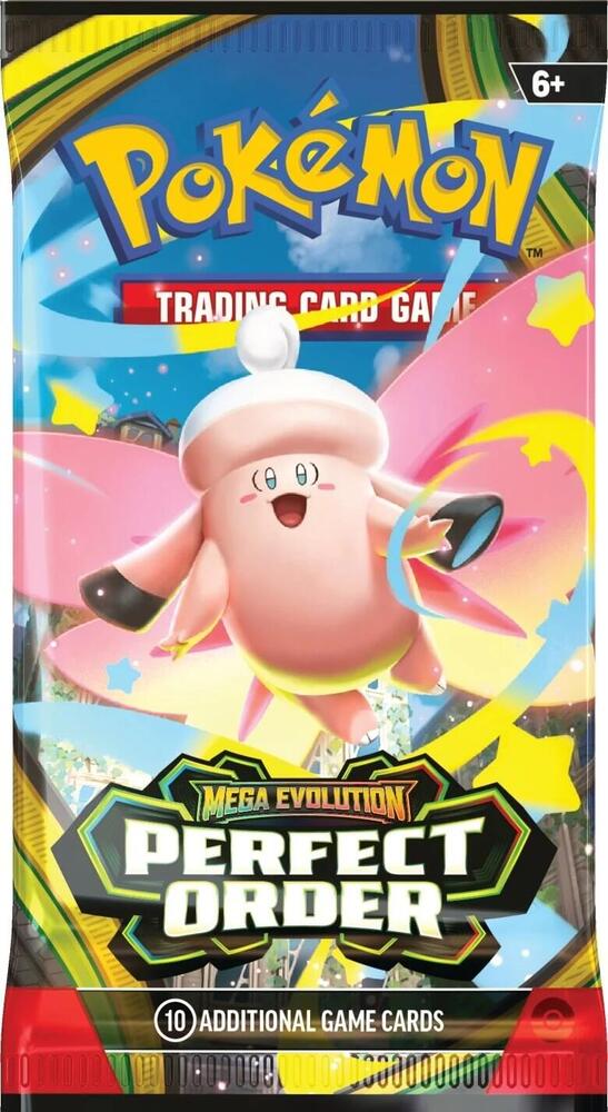 Pokémon TCG Perfect Order booster pack art
