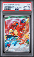2026 Pokemon ME Black Star Promo #038 Charmander First Partner Illustration Collection PSA 10 - front of slab