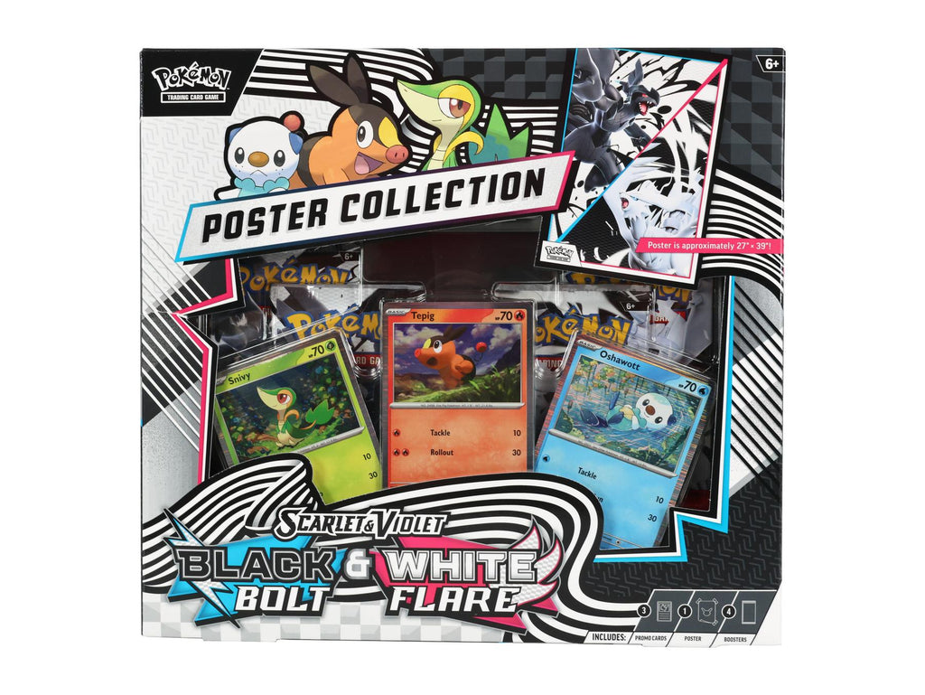 Unova Poster Collection - Black Bolt & White Flare English Pokémon