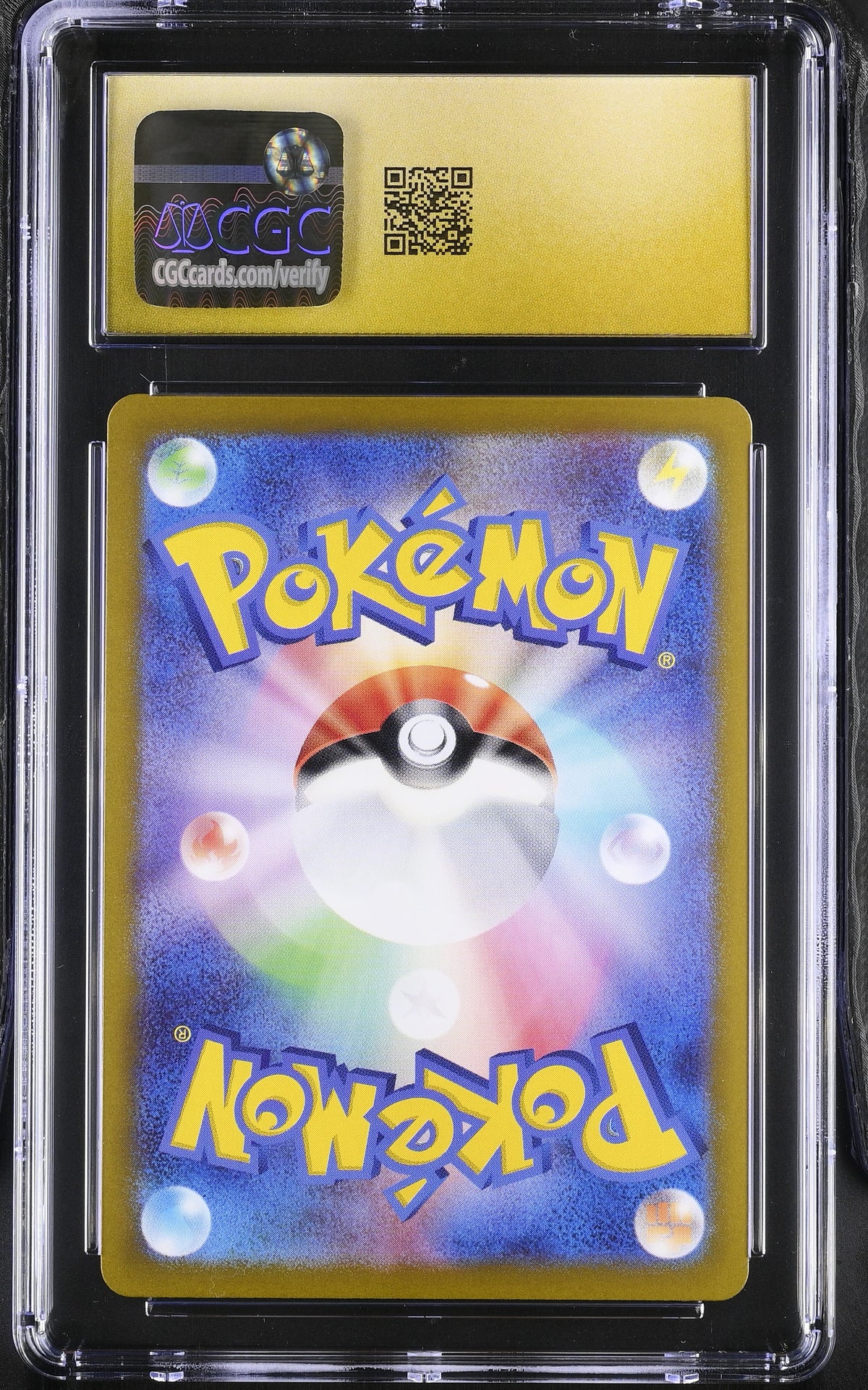 Misty's Psyduck 071/063 Heat Wave Arena CGC Pristine 10 back