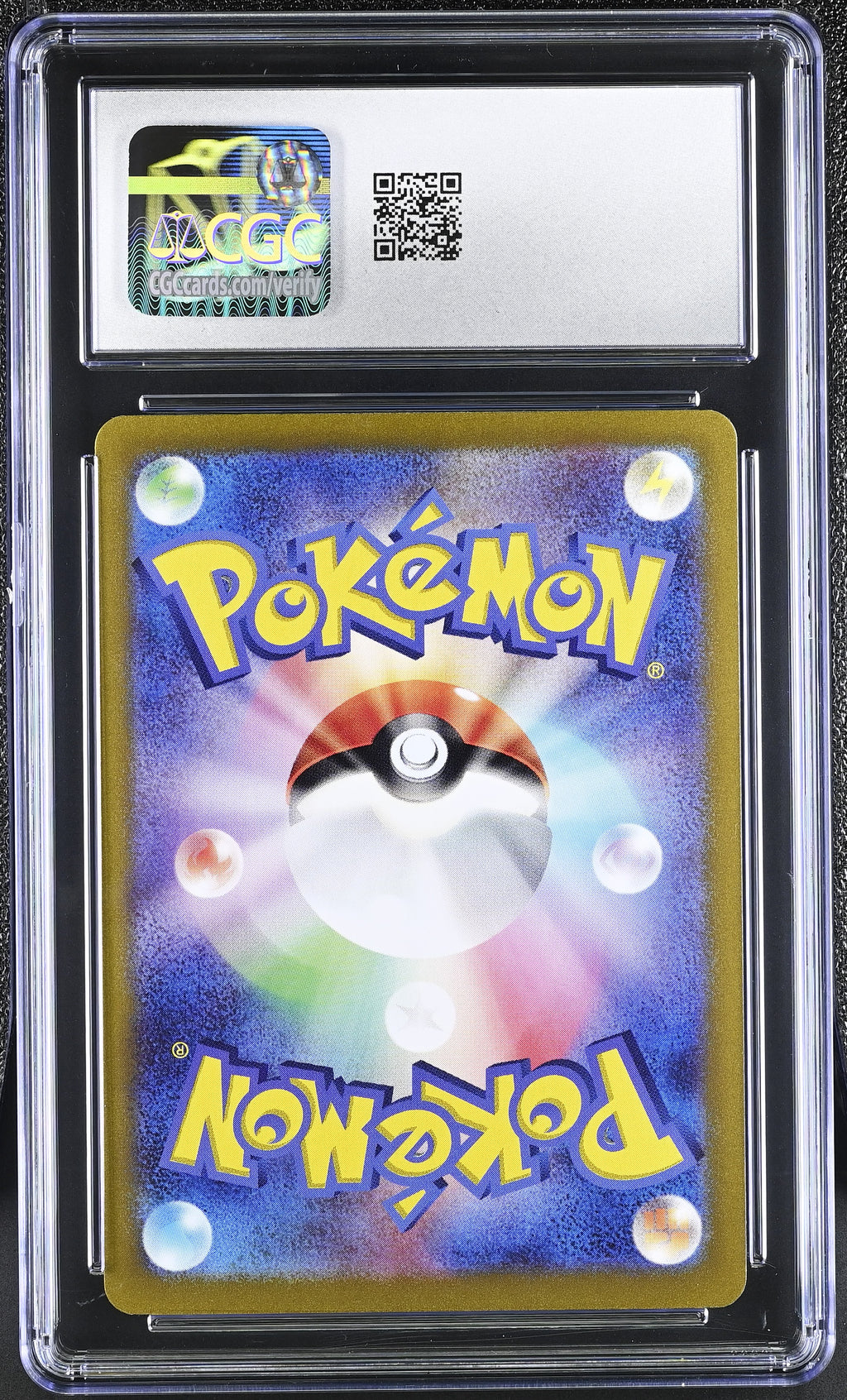 Charmander 168/165 Japanese 151 CGC 10 back