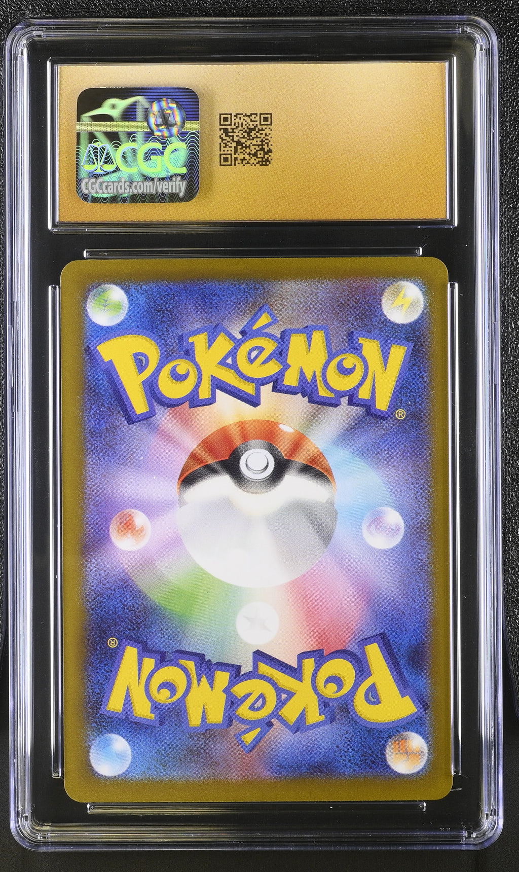 Team Rocket's Weezing 105/098 CGC Pristine 10 back