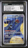 Team Rocket's Orbeetle 198/182 Destined Rivals CGC 10 front