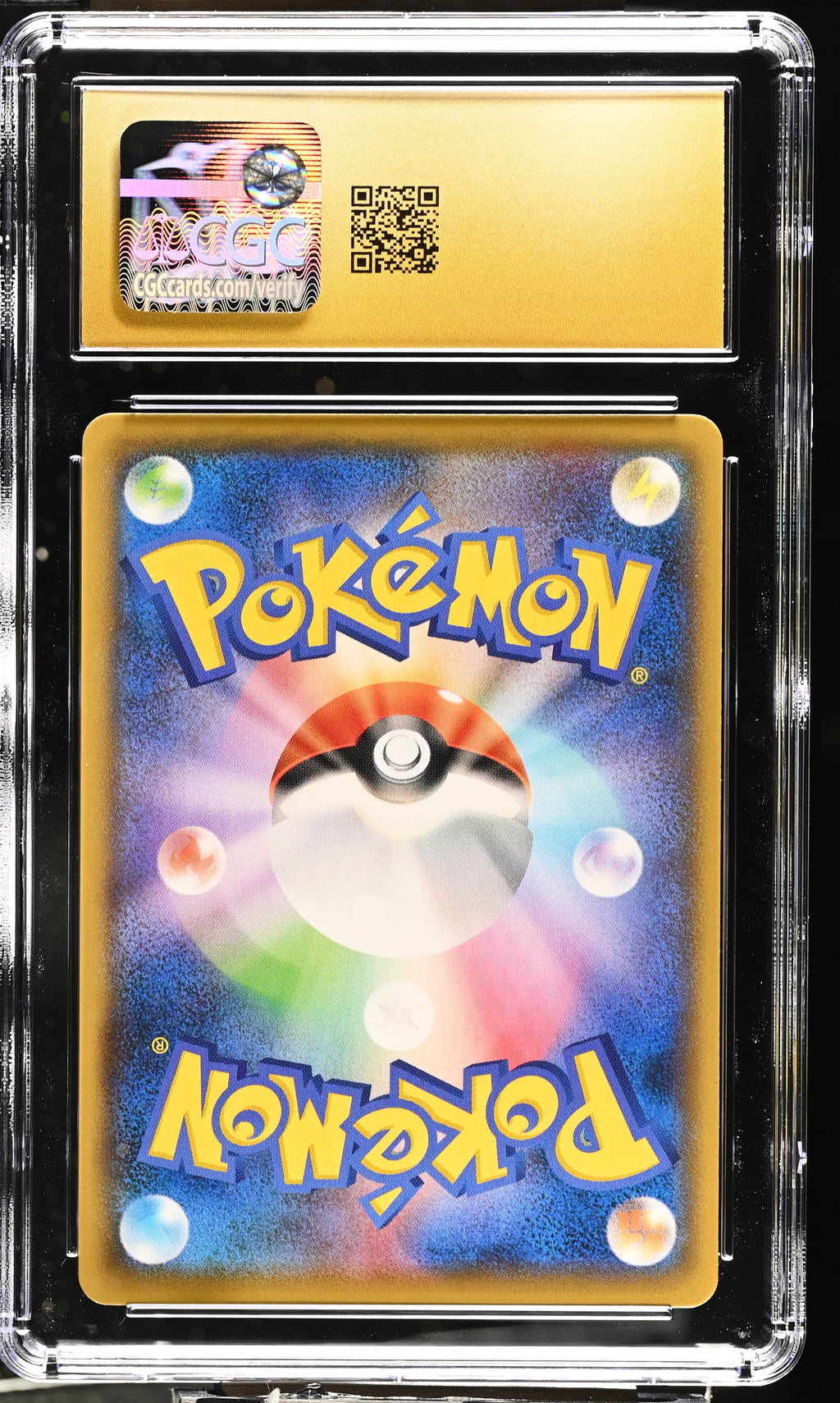 Pikachu V 020/028 25th Anniversary Collection Holo CGC Pristine 10 back