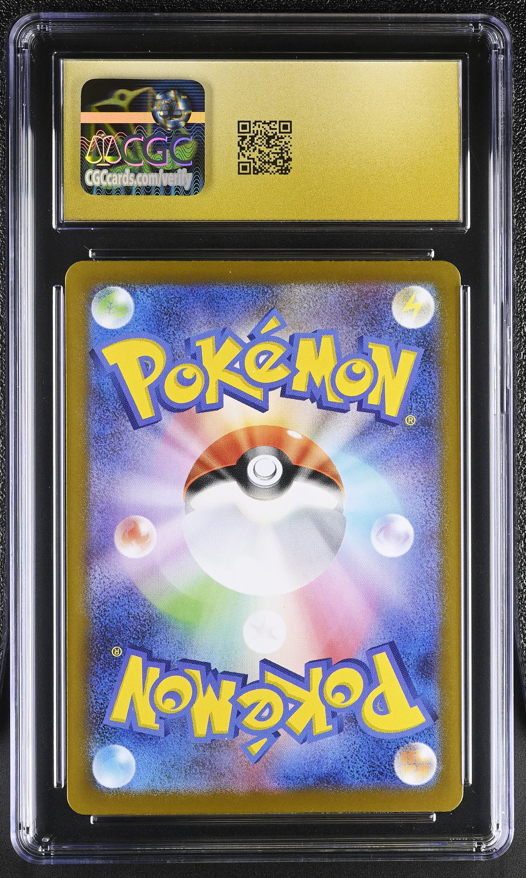 Team Rocket's Mewtwo ex 039/098 Glory of the Rocket Gang CGC Pristine 10 back