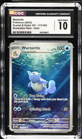 Wartortle 171/165 151 CGC 10 front