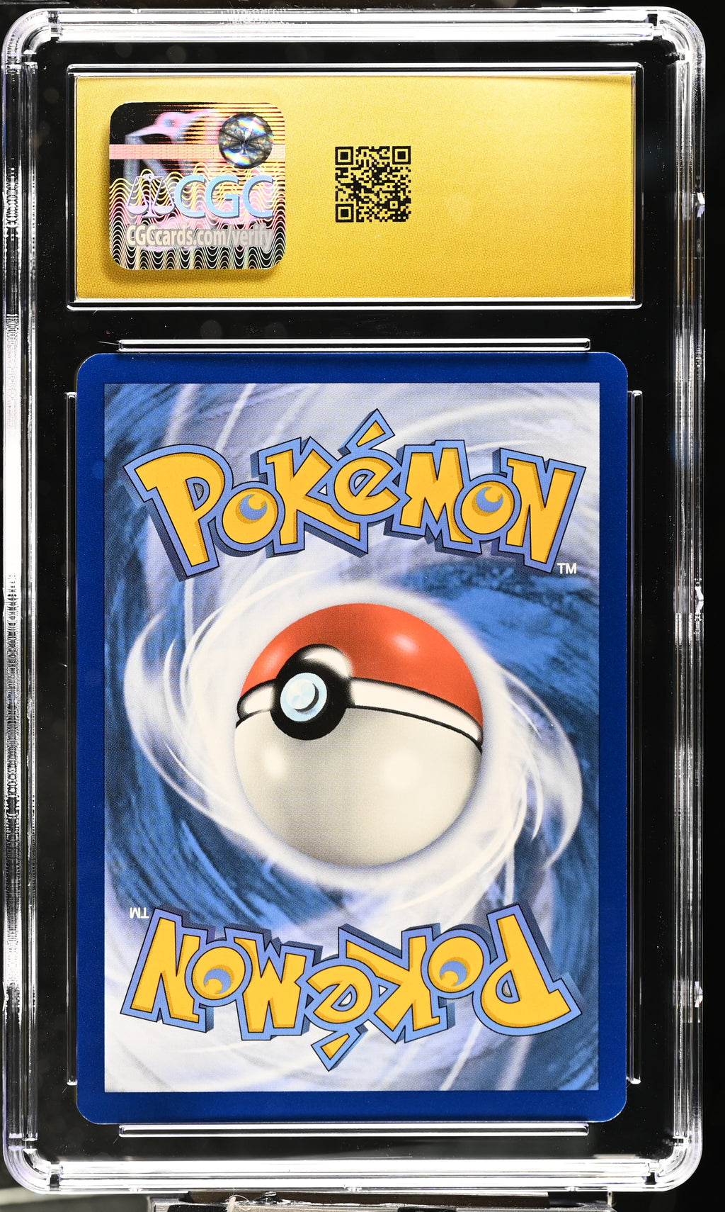 2023 Pokemon Black Star Promo #SWSH283 Galarian Zapdos Crown Zenith Tin Promo CGC Pristine 10 - back of slab