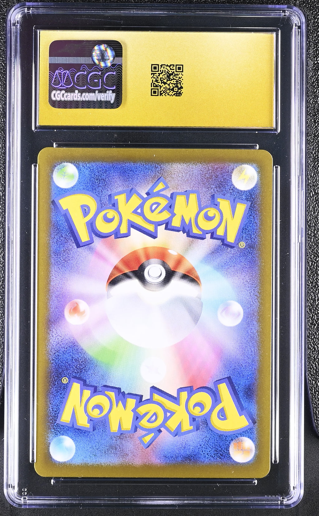 Greninja ex 083/066 Crimson Haze Super Rare CGC Pristine 10 back