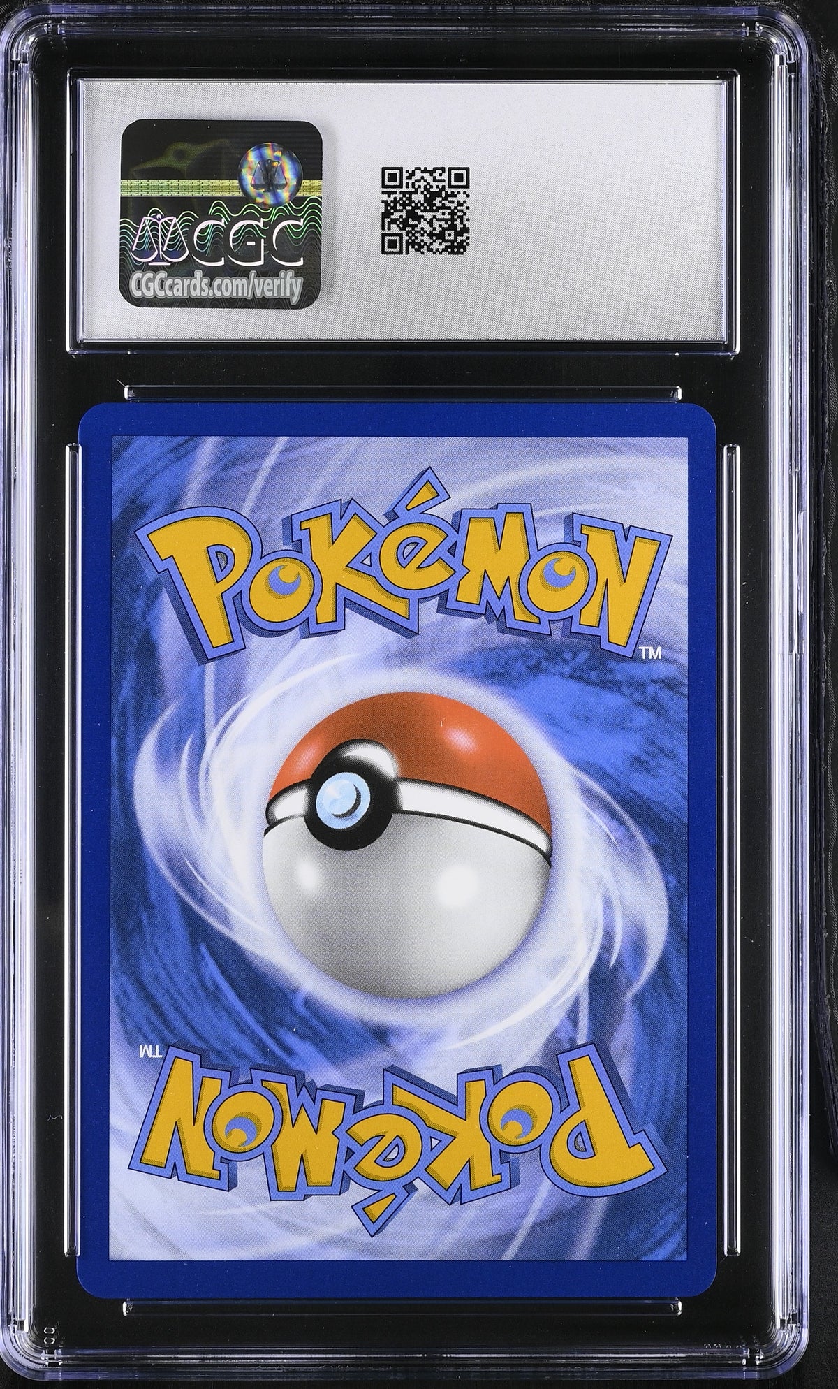 2025 Pokemon Destined Rivals #231 Team Rocket's Mewtwo ex Special Illustration Rare CGC 9.5 - back of slab