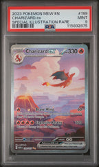 2023 Pokemon 151 #199 Charizard ex Special Illustration Rare PSA 9 - front of slab