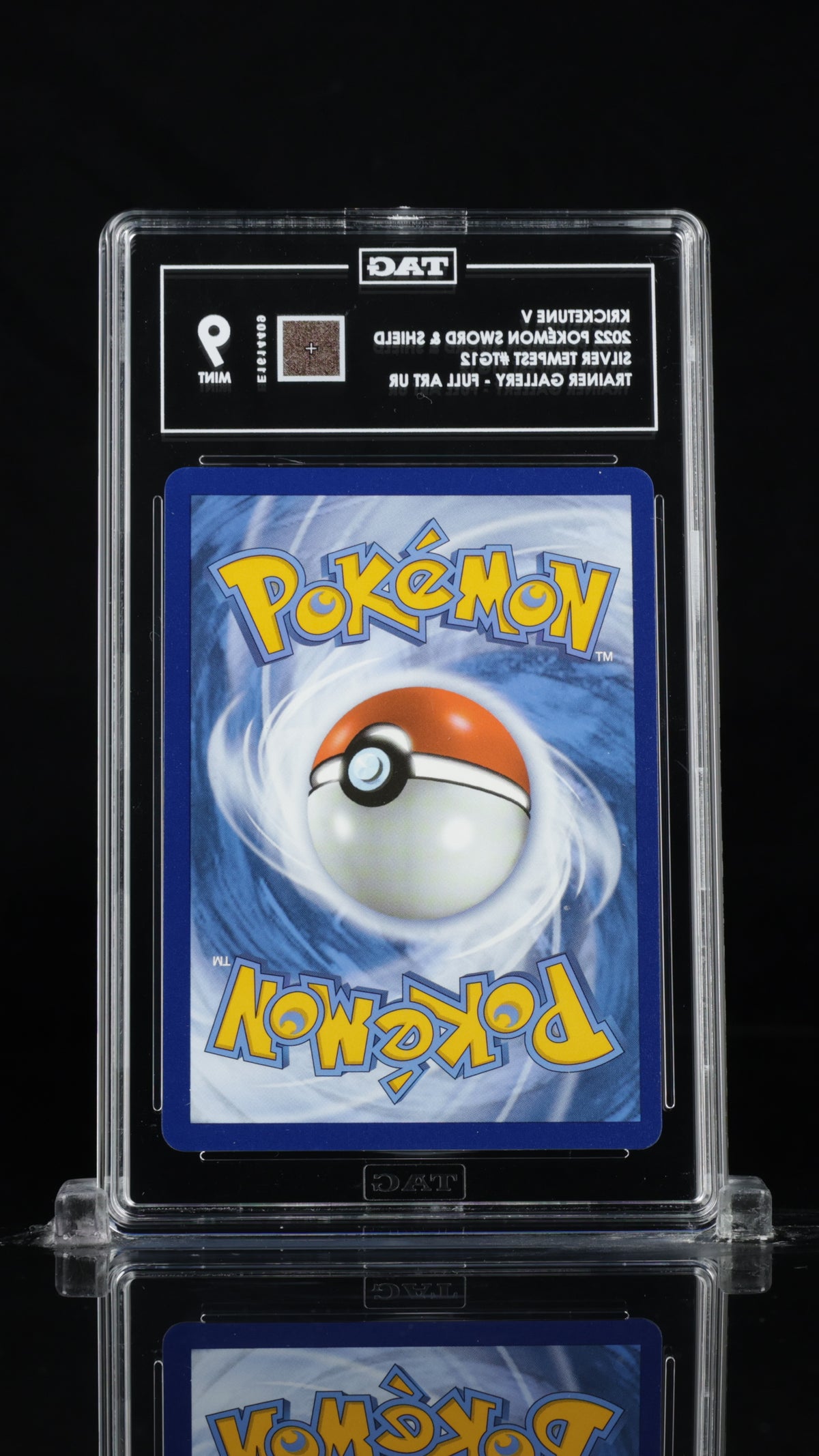 Kricketune V TG12 Silver Tempest Trainer Gallery TAG 9 back