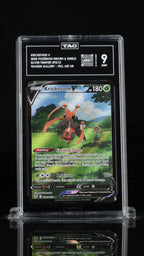 2022 Pokemon Silver Tempest #TG12 Kricketune V Trainer Gallery TAG 9 - front of slab