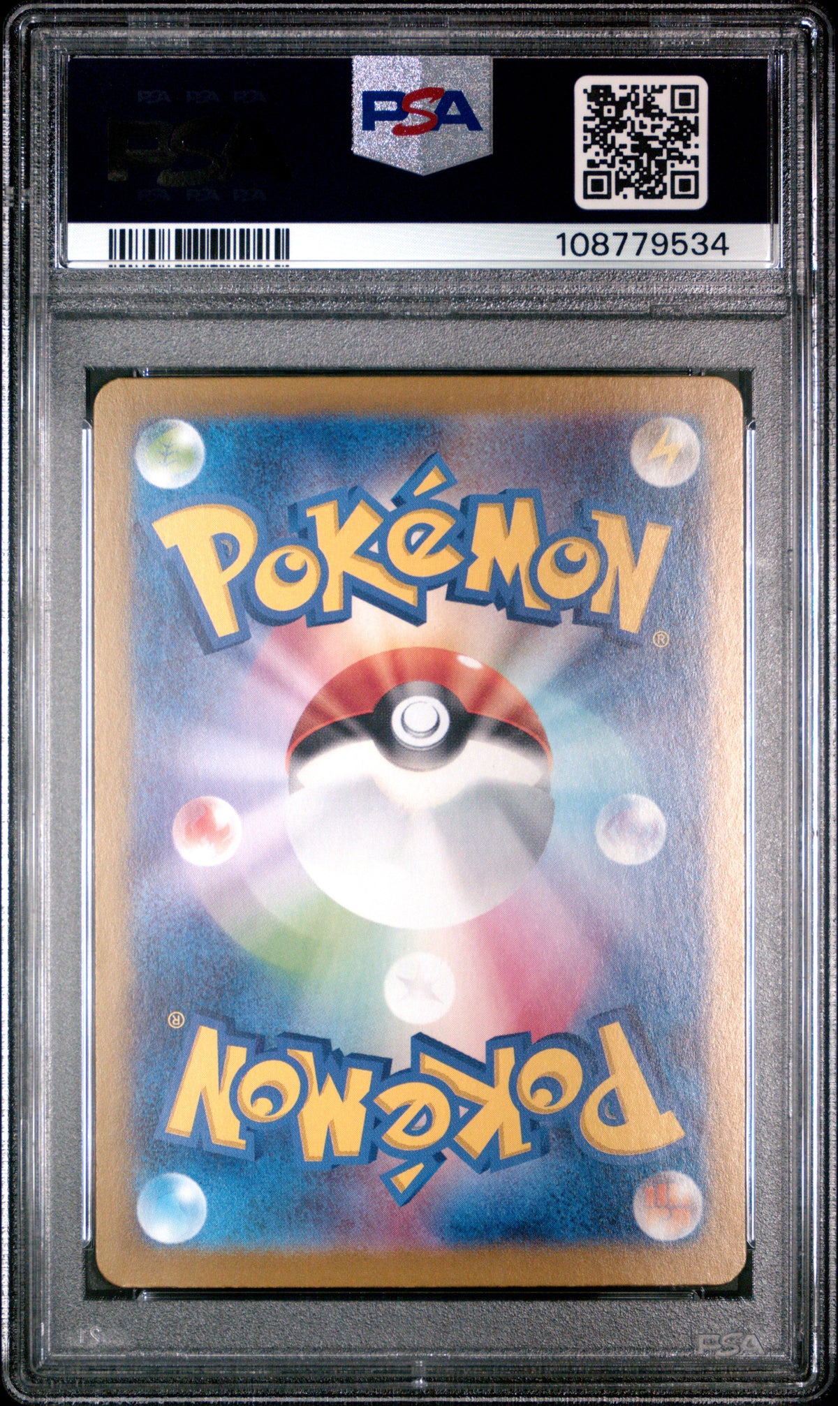 2024 Pokemon Japanese Terastal Fest ex #097 Zoroark Master Ball Reverse Holo PSA 10 - back of slab