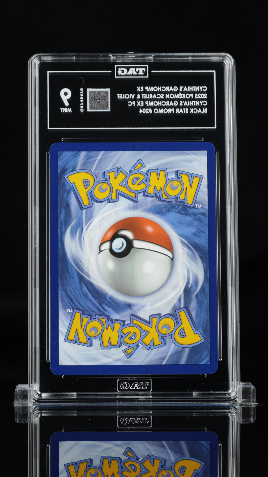 Cynthia's Garchomp ex 204 Black Star Promo TAG 9 back
