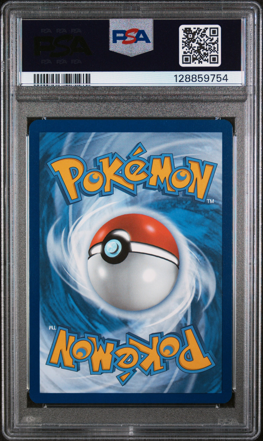 2025 Pokemon Prismatic Evolutions #059 Umbreon Master Ball Reverse Holo PSA 10 - back of slab
