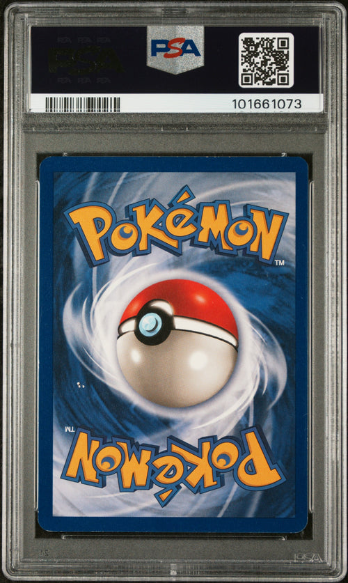 1999 Pokemon Base Set #2 Blastoise Holo PSA 8 - back of slab
