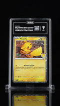 2026 Pokemon Day 2026 Collection #051 Pikachu Stamped Holo TAG 9 - front of slab