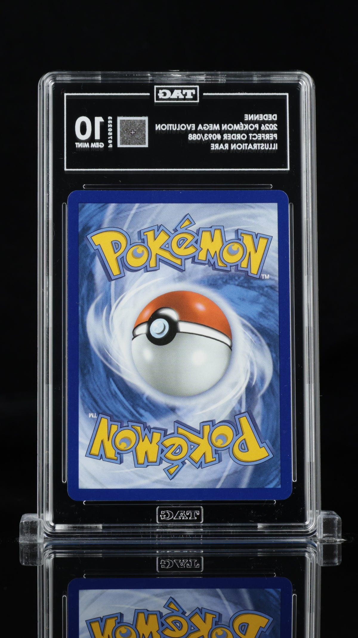 Dedenne 093/088 Perfect Order Illustration Rare TAG 10 back