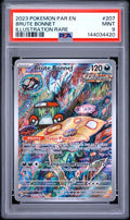 2023 Pokemon Paradox Rift #207 Brute Bonnet Illustration Rare PSA 9 front