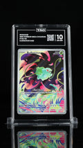 2025 Pokemon Mega Evolution #133 Bulbasaur Illustration Rare TAG 10 - front of slab