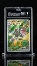2026 Pokemon Perfect Order ETB Promo #070 Tyrunt Promo TAG 9 - front of slab