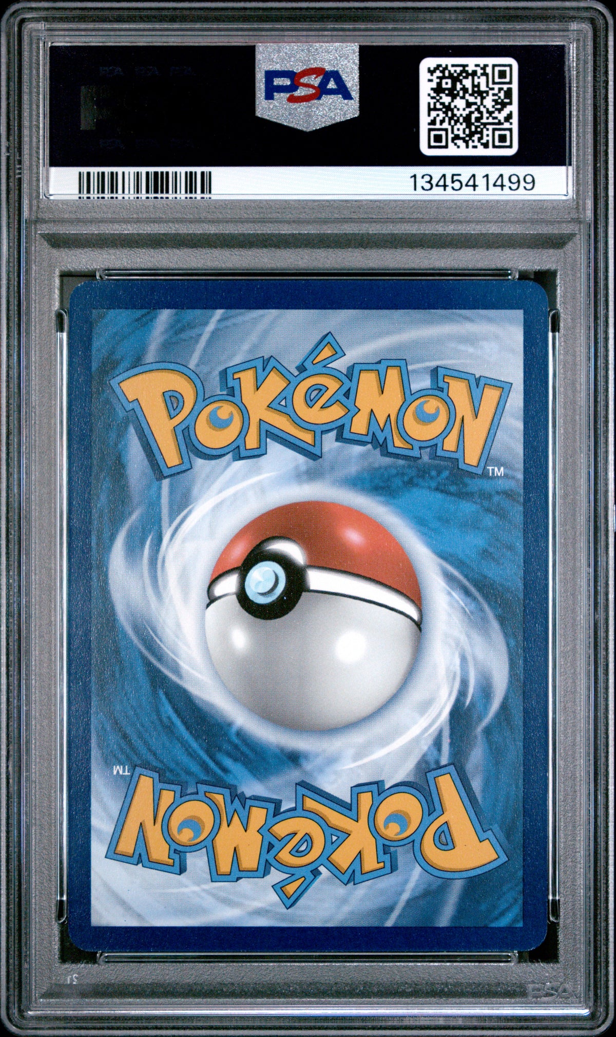 2025 Pokemon Destined Rivals #231 Team Rocket's Mewtwo ex Special Illustration Rare PSA 9 - back of slab