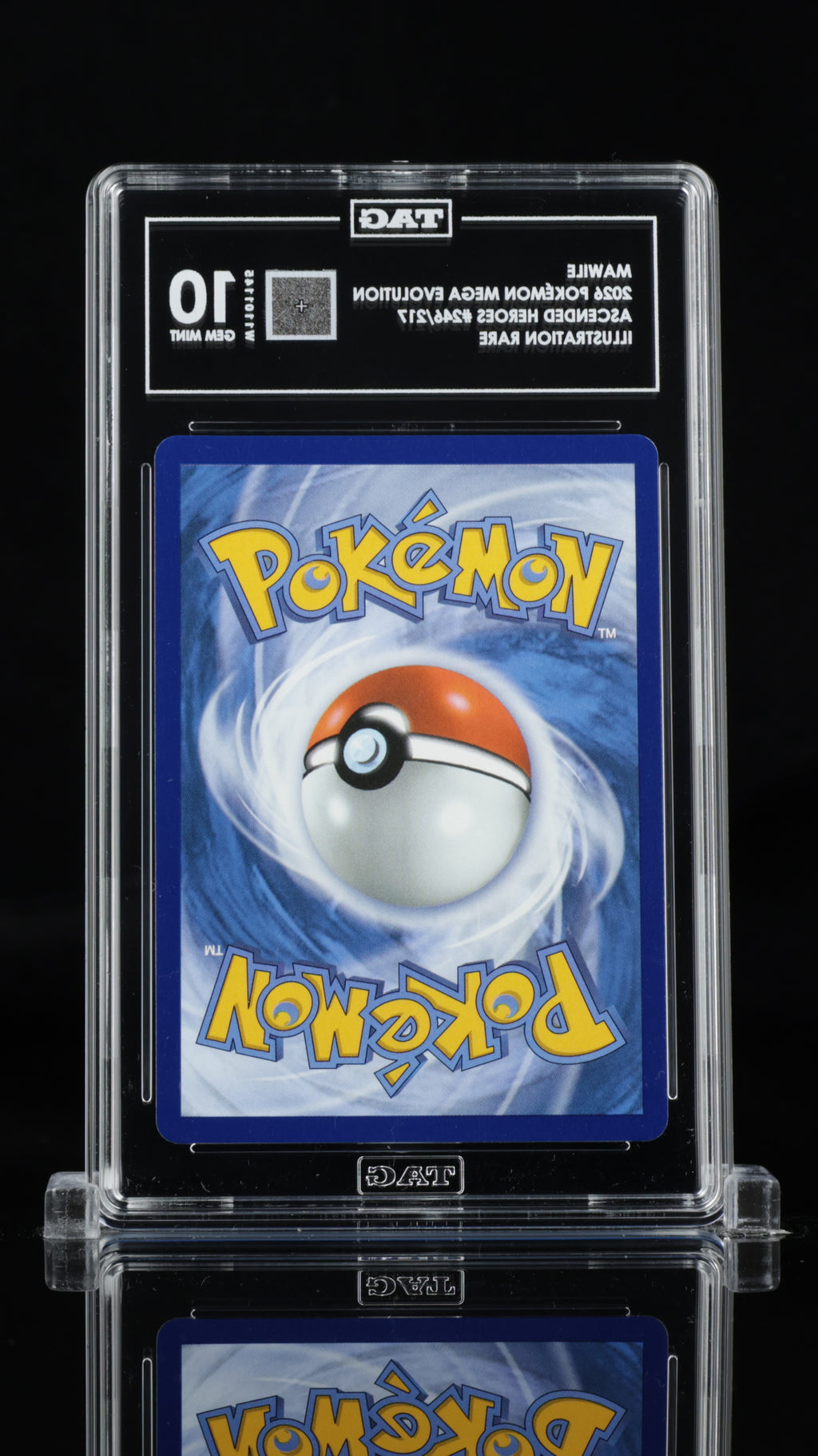 Mawile 246/217 Ascended Heroes Illustration Rare TAG 10 back
