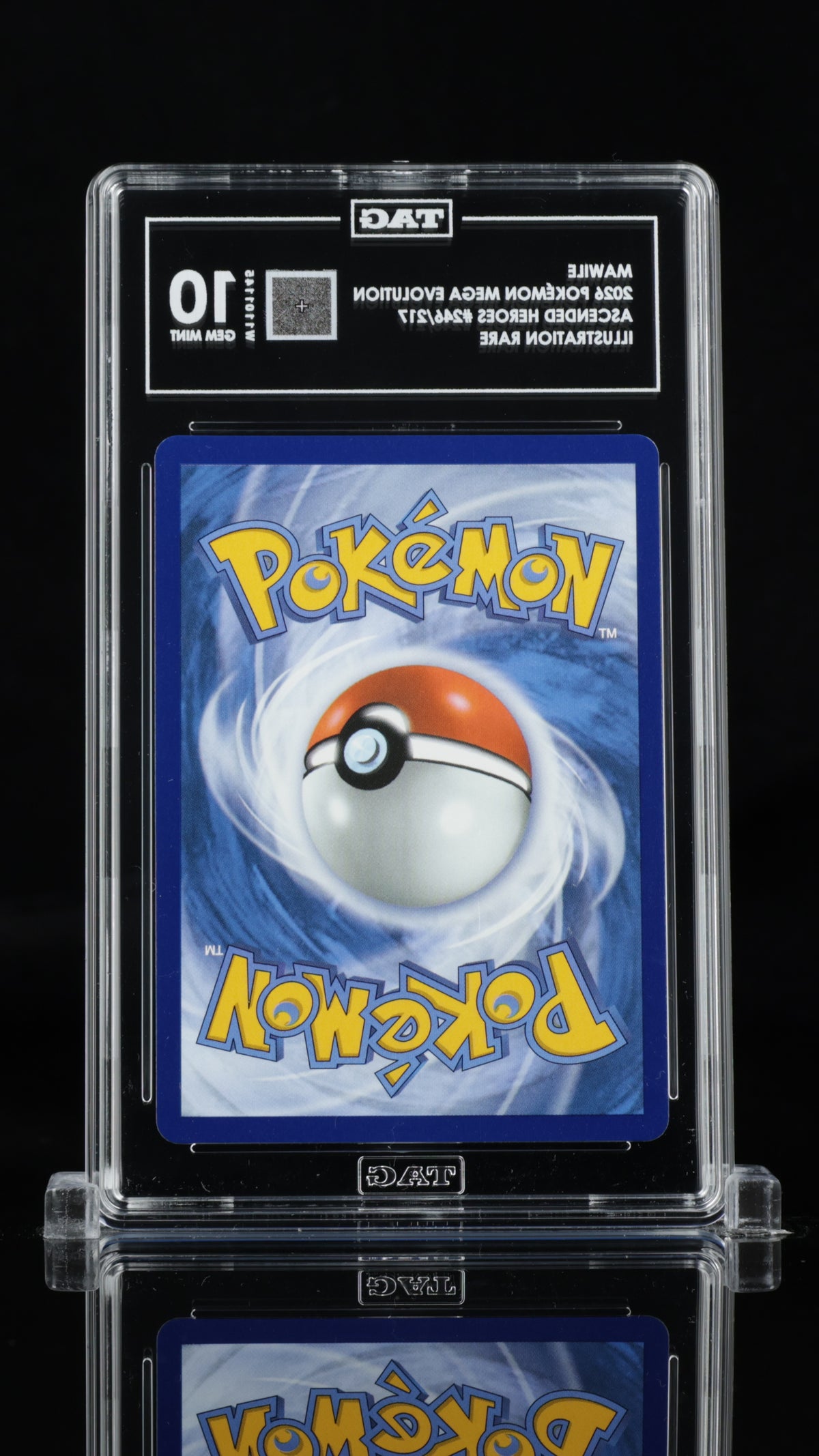 Mawile 246/217 Ascended Heroes Illustration Rare TAG 10 back