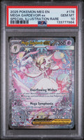2025 Pokemon Mega Evolution #178 Mega Gardevoir ex Special Illustration Rare PSA 10 - front of slab