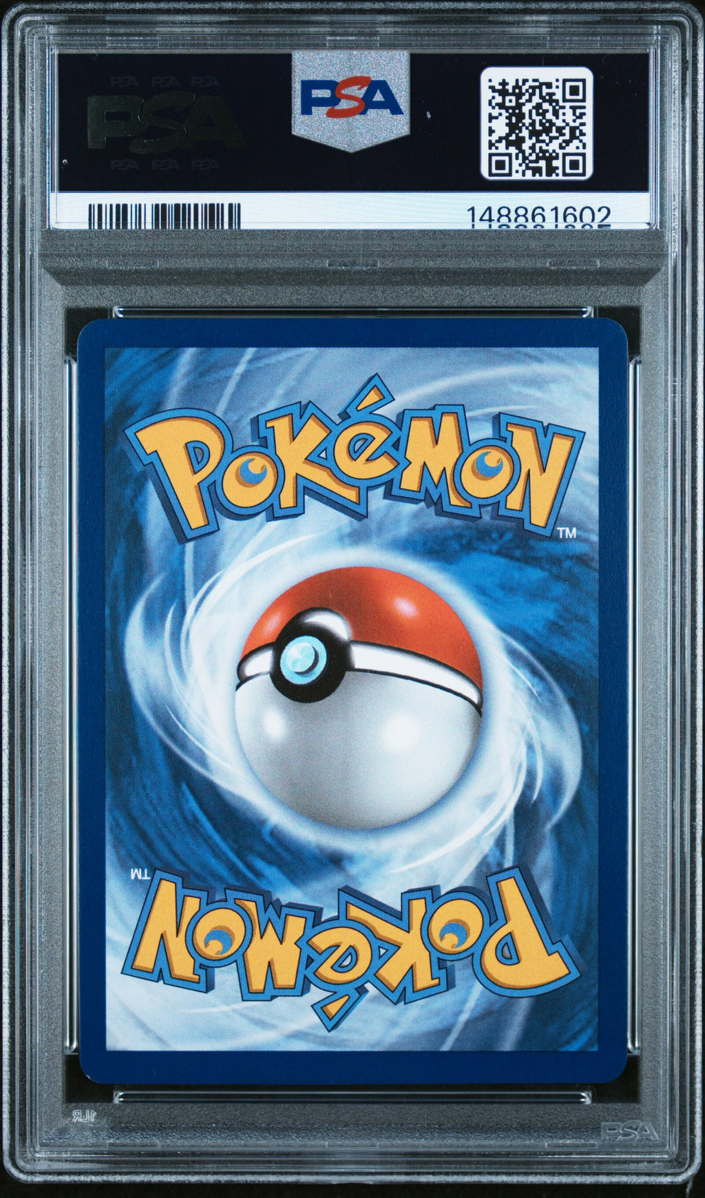 2025 Pokemon Phantasmal Flames #130 Mega Charizard X ex Mega Hyper Rare PSA 9 - back of slab