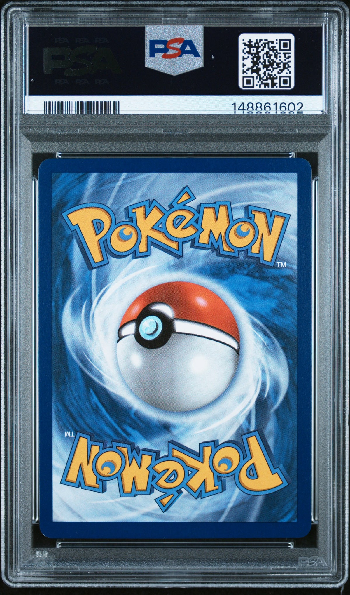 2025 Pokemon Phantasmal Flames #130 Mega Charizard X ex Mega Hyper Rare PSA 9 - back of slab