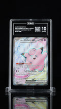 2025 Pokemon Journey Together #173 Lillie's Clefairy ex Ultra Rare TAG 10 - front of slab