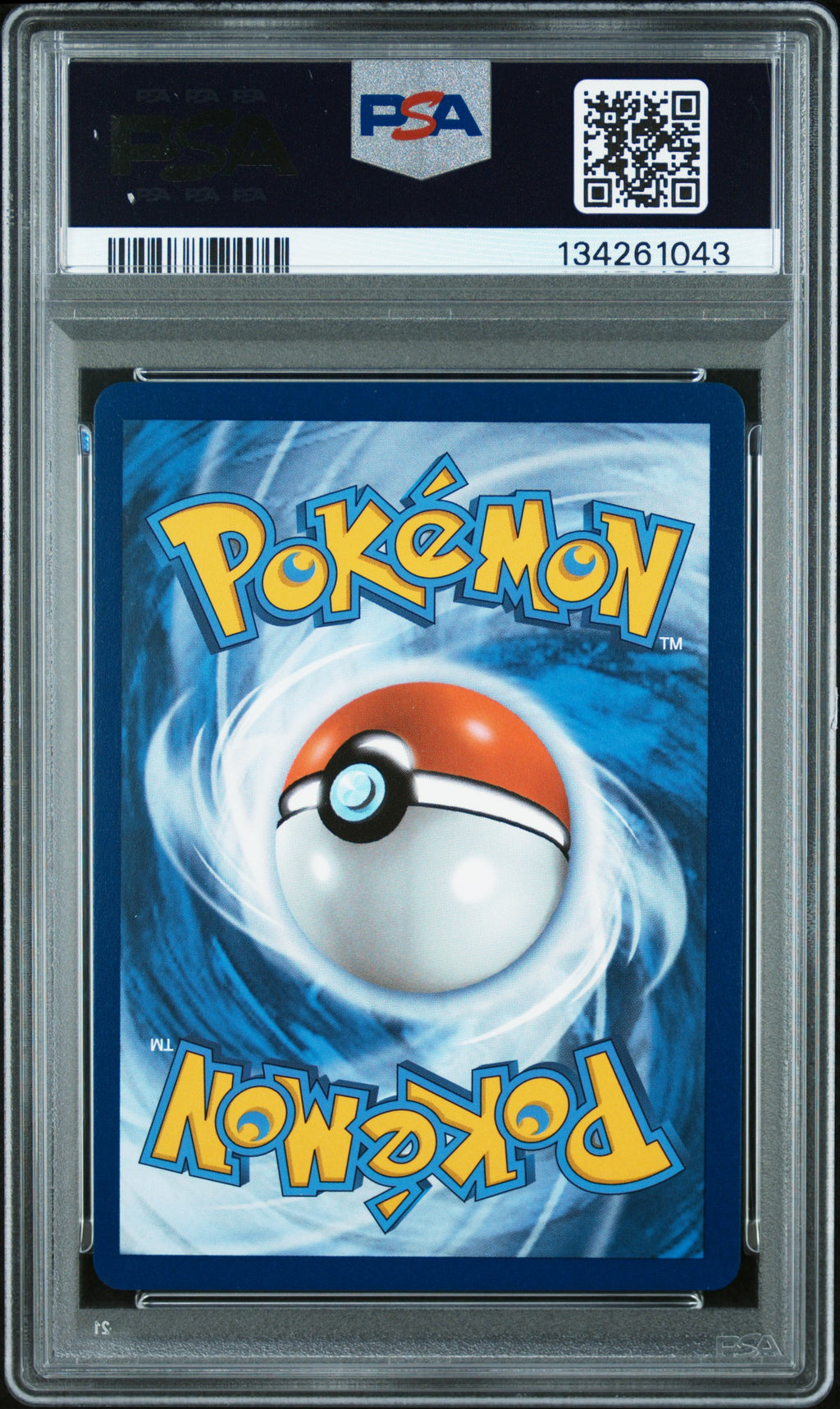 2025 Pokemon Mega Evolution #178 Mega Gardevoir ex Special Illustration Rare PSA 10 - back of slab