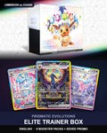 Prismatic Evolutions Elite Trainer Box with chase cards Umbreon ex, Sylveon ex and Espeon ex Special Illustration Rares