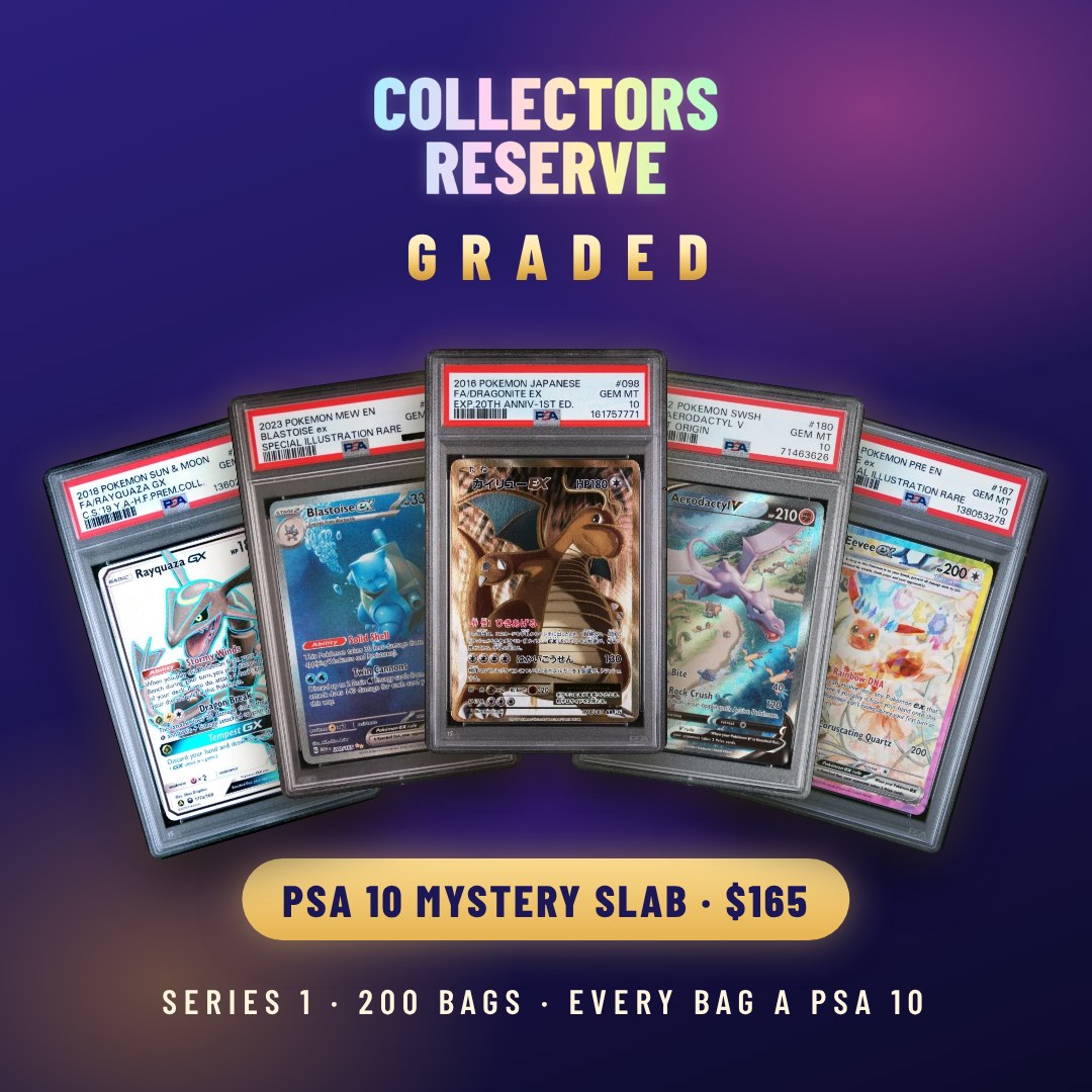 Collectors Reserve Graded Series 1 - PSA 10 mystery slab