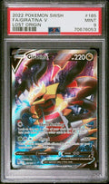 2022 Pokemon Lost Origin #185 Giratina V Full Art PSA 9 front