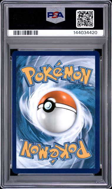 2023 Pokemon Paradox Rift #207 Brute Bonnet Illustration Rare PSA 9 back