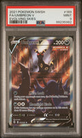 2021 Pokemon Evolving Skies #189 Umbreon V Full Art PSA 9 - front of slab